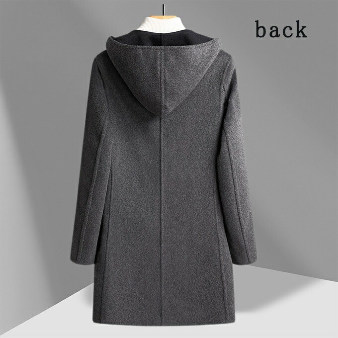 チェスターコート メンズ ロング ロング丈 コート ウール混 ウールコート 厚手 暖かい 両面着 フード付き アウター ビッグシルエット 韓国 ファッション おしゃれ シングル シンプル 防寒 防風 チェスターコート メンズ ロング ロング丈 コート ウール混 ウールコート 厚手 暖かい 両面着 フード付き アウター ビッグシルエット 韓国 ファッション おしゃれ シングル シンプル 防寒 防風