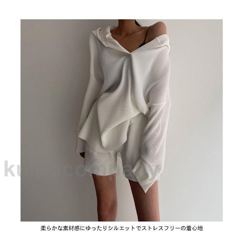 レディース パーカー ショートパンツ 上下セット 春 2点セット トレーナー カジュアル フード付き トップス 長袖 肩出し 短パン 秋 レディース パーカー ショートパンツ 上下セット 春 2点セット トレーナー カジュアル フード付き トップス 長袖 肩出し 短パン 秋