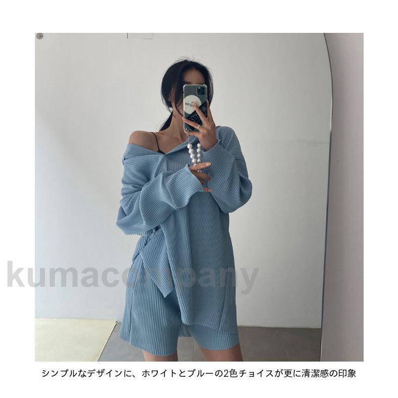 レディース パーカー ショートパンツ 上下セット 春 2点セット トレーナー カジュアル フード付き トップス 長袖 肩出し 短パン 秋 レディース パーカー ショートパンツ 上下セット 春 2点セット トレーナー カジュアル フード付き トップス 長袖 肩出し 短パン 秋