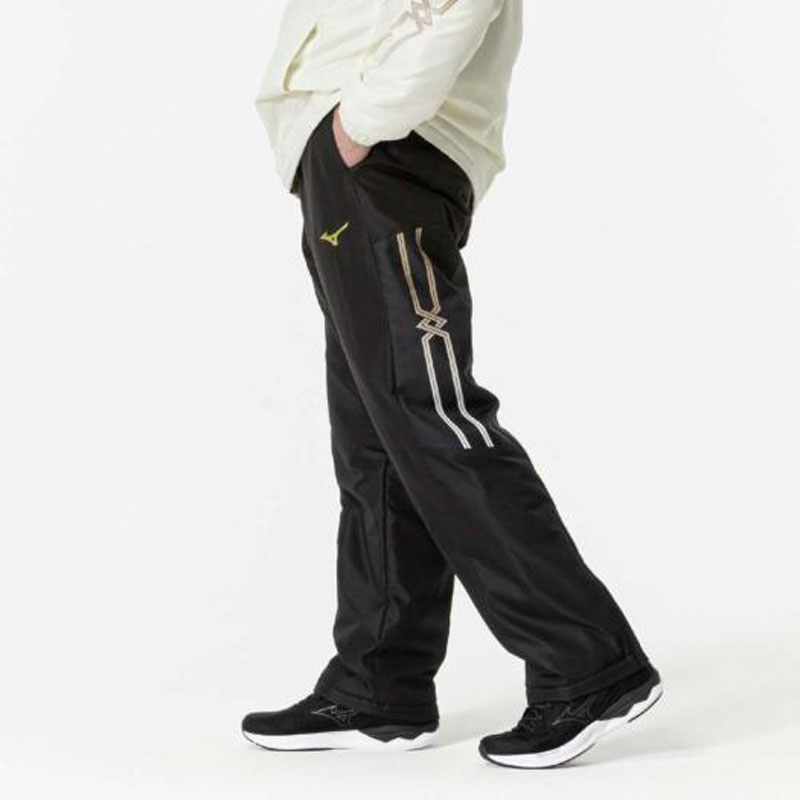 発熱素材 MCライン ブレスサーモ中綿ウォーマーパンツ トレーニング メンズ ウォーマースーツ (32MFB630)