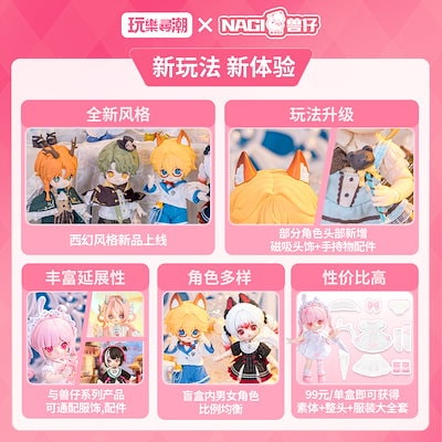 Qoo10] NAGI 第5弾 次元界TOY 幻境録 : おもちゃ・知育
