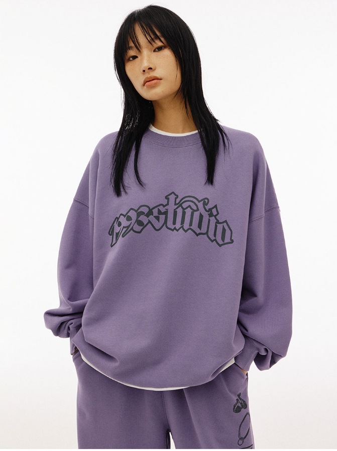 [1993studio] Retro Back Point Sweatshirt