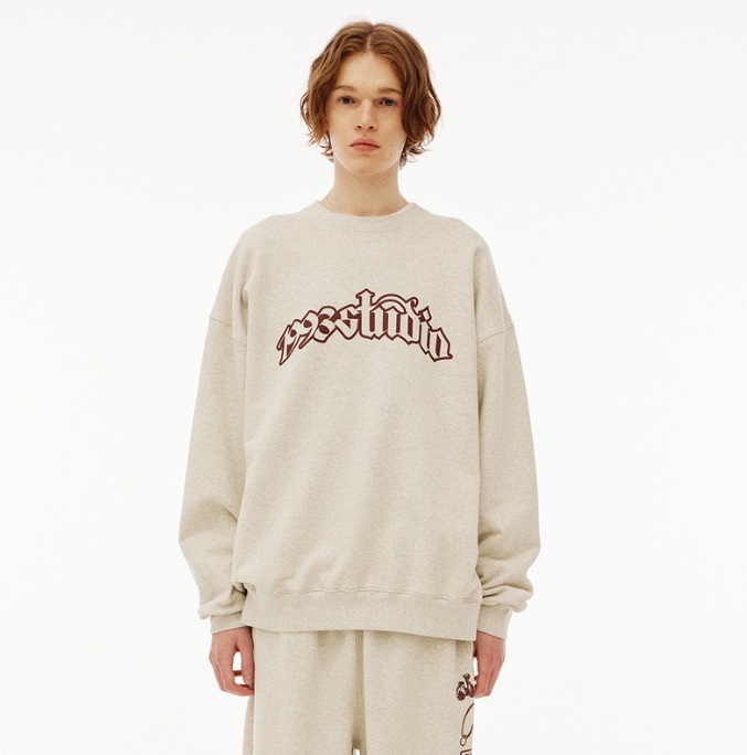 [1993studio] Retro Back Point Sweatshirt