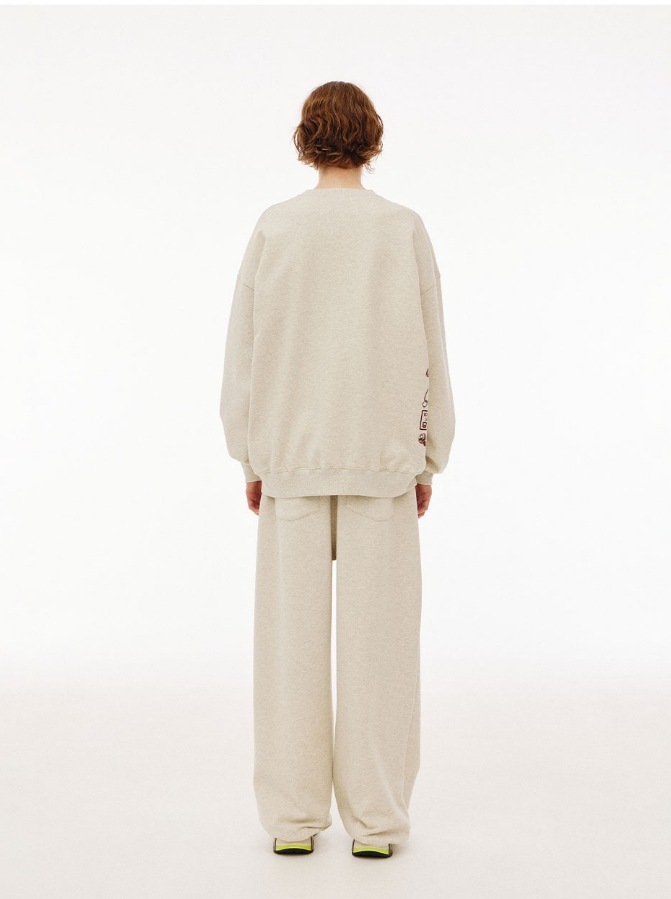 [1993studio] Retro Back Point Sweatshirt