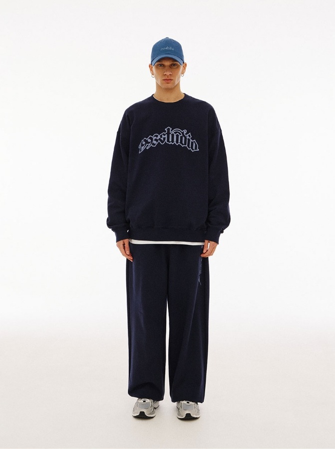 [1993studio] Retro Back Point Sweatshirt