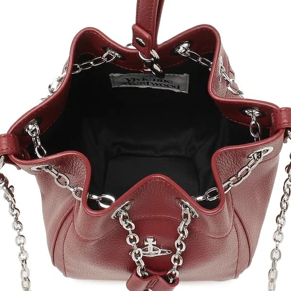 ハンドバッグ ショルダーバッグ クリッシー スモール 巾着型 レッド レディース VIVIENNE WESTWOOD 43020016 S000D H407 ハンドバッグ ショルダーバッグ クリッシー スモール 巾着型 レッド レディース VIVIENNE WESTWOOD 43020016 S000D H407