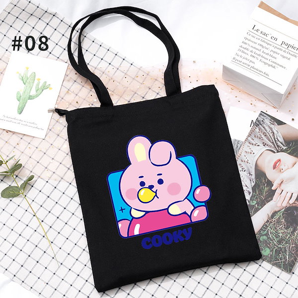 Qoo10] BT21 BTSトートバッグ jelly cand