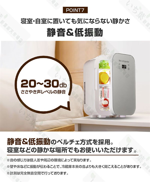冷蔵庫 小型10L ミニ冷蔵庫 2℃～60℃ 小型冷温庫 保冷 保温 省エネ設計 5296581826.g_400-w-st_g.jpg