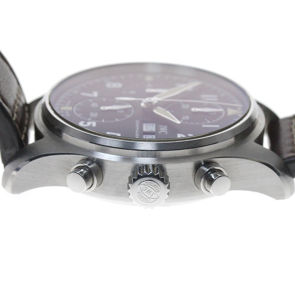 IWC SCHAFFHAUSEN IW387903 パイロットウォッチ スピットファイア クロノグラフ デイデイト 自動巻き メンズ _845733【中古】 IWC SCHAFFHAUSEN IW387903 パイロットウォッチ スピットファイア クロノグラフ デイデイト 自動巻き メンズ _845733【中古】