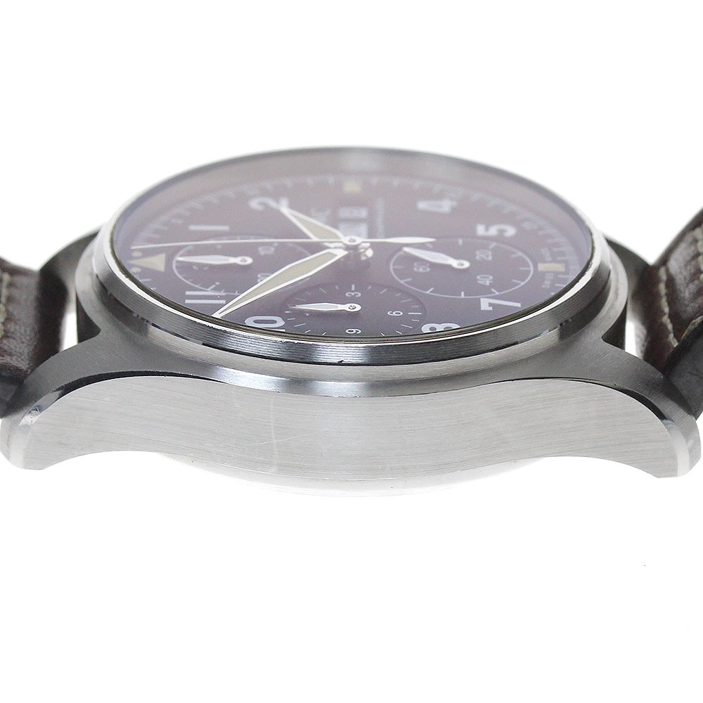 IWC SCHAFFHAUSEN IW387903 パイロットウォッチ スピットファイア クロノグラフ デイデイト 自動巻き メンズ _845733【中古】 IWC SCHAFFHAUSEN IW387903 パイロットウォッチ スピットファイア クロノグラフ デイデイト 自動巻き メンズ _845733【中古】