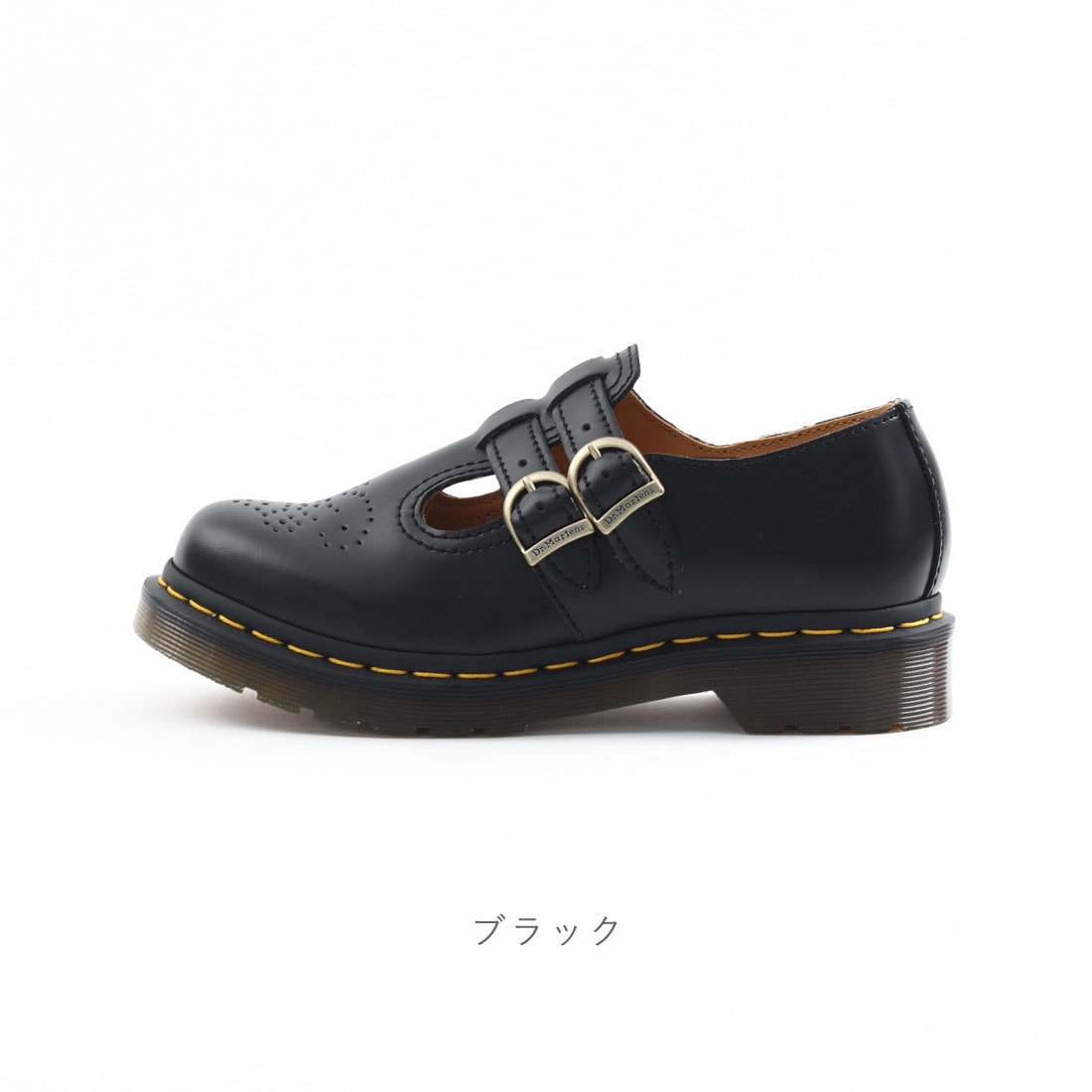 新品 未使用！卑弥呼 レザー ストラップシューズ 本革 メリージェーン 黒 Dr.Martens(ドクターマーチン) / ストラップシューズ/メリー