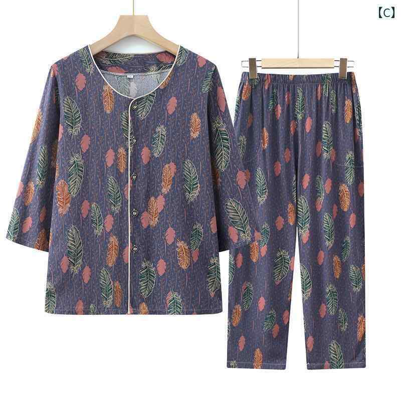 ルームウェア 部屋着 レディース 長袖 婦人 ミセス 高齢者 パジャマ 夏 綿 スリーブ スーツ カジュアル 2点 セット レッド イエロー ブルー ルームウェア 部屋着 レディース 長袖 婦人 ミセス 高齢者 パジャマ 夏 綿 スリーブ スーツ カジュアル 2点 セット レッド イエロー ブルー