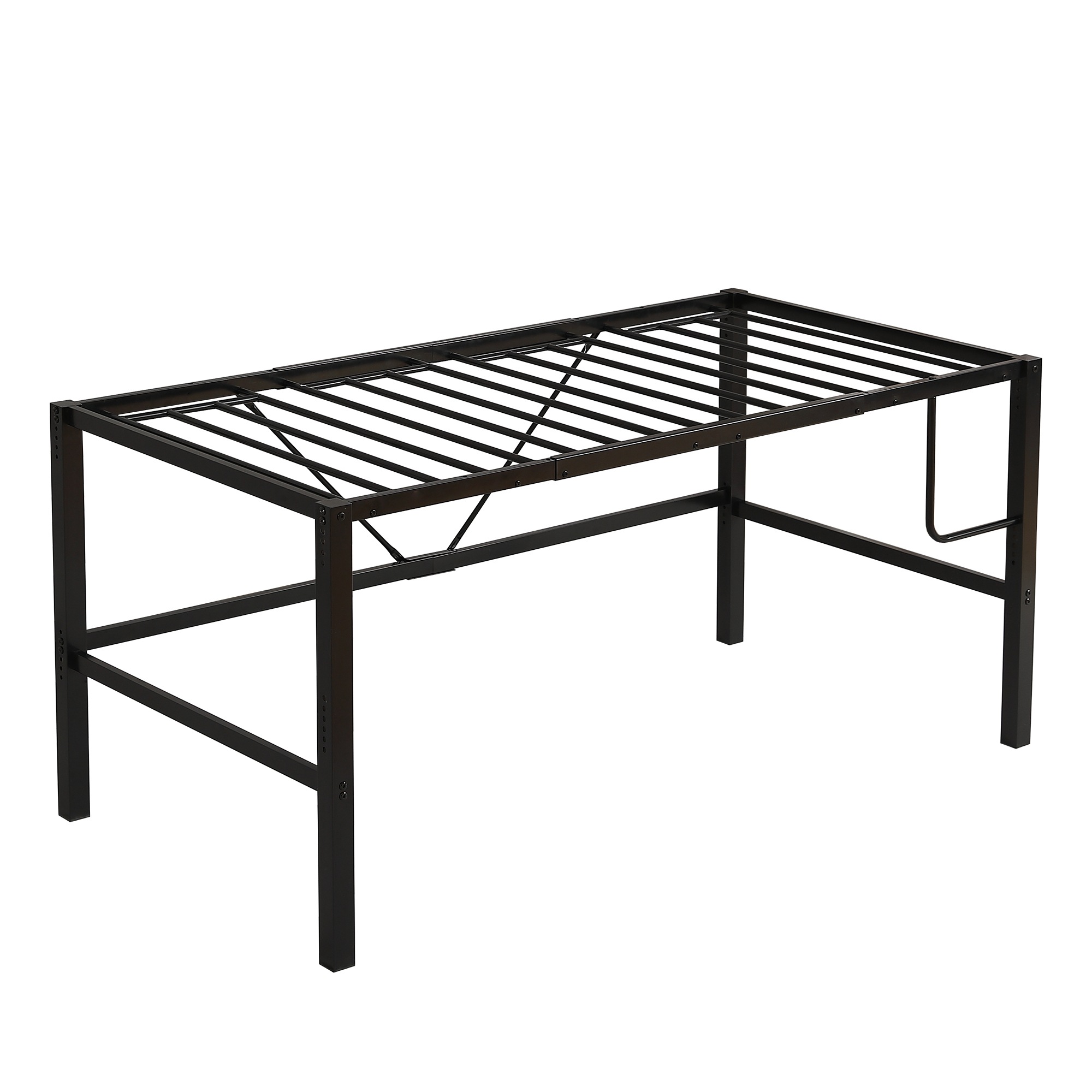 国内発送!A75【高さ90cm】ロフトベッド パイプベッド シングルベッド ロータイプ 省スペース 収納 北欧風 大人 一人暮らし スチール 耐震 ベッド 高さ調整可能 長さ195×幅100cm×高 国内発送!A75【高さ90cm】ロフトベッド パイプベッド シングルベッド ロータイプ 省スペース 収納 北欧風 大人 一人暮らし スチール 耐震 ベッド 高さ調整可能 長さ195×幅100cm×高