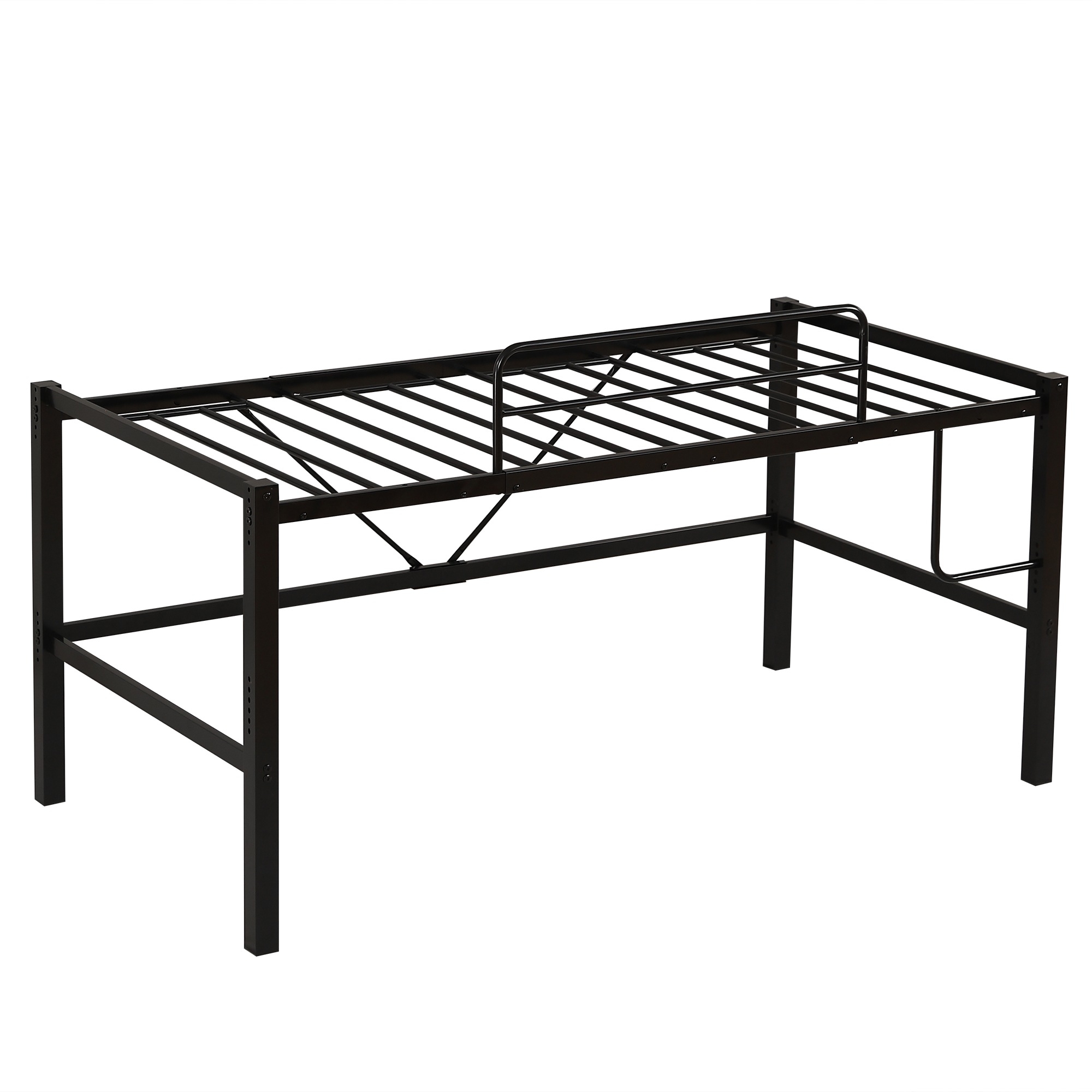 国内発送!A75【高さ90cm】ロフトベッド パイプベッド シングルベッド ロータイプ 省スペース 収納 北欧風 大人 一人暮らし スチール 耐震 ベッド 高さ調整可能 長さ195×幅100cm×高 国内発送!A75【高さ90cm】ロフトベッド パイプベッド シングルベッド ロータイプ 省スペース 収納 北欧風 大人 一人暮らし スチール 耐震 ベッド 高さ調整可能 長さ195×幅100cm×高