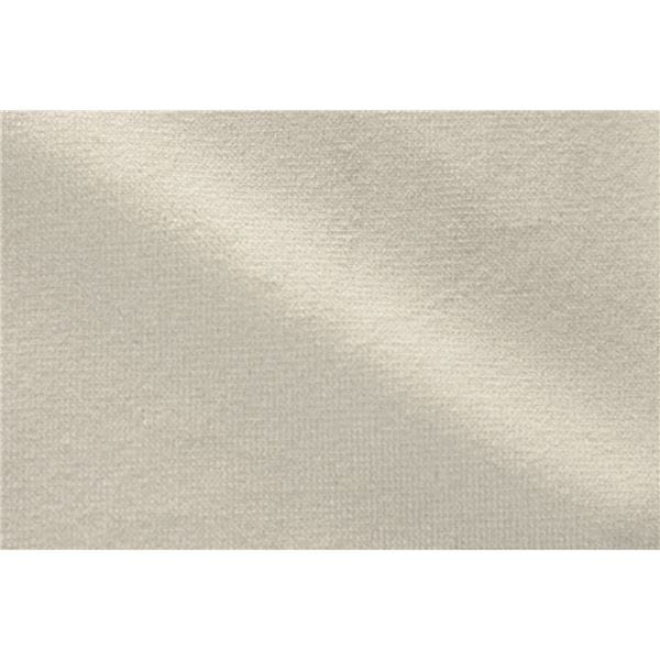 フロアソファー 約幅87cm 1人掛け ベロア アイボリー シェル型 ローソファー リビング ダイニング 子供部屋 プレゼント