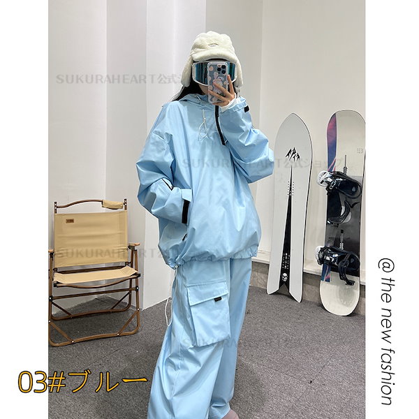 Qoo10] 品質保証【男女兼用】冬用韓国 スキーウェ