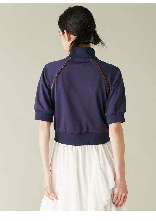 【即納】 リリーブラウン LILY BROWN アウター 25夏 ハーフスリーブトラックジャケット マリクワ コラボ lwcj254011 【即納】 リリーブラウン LILY BROWN アウター 25夏 ハーフスリーブトラックジャケット マリクワ コラボ lwcj254011