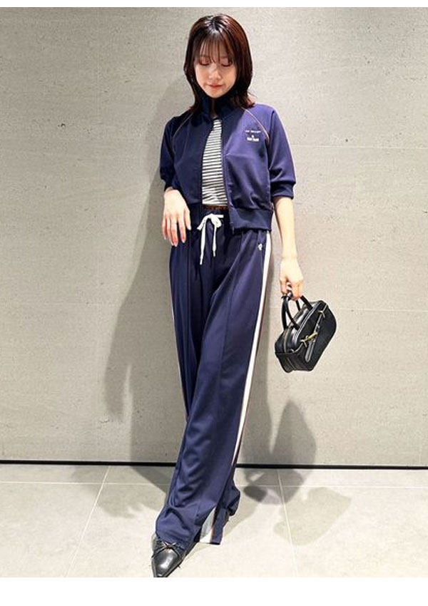 【即納】 リリーブラウン LILY BROWN アウター 25夏 ハーフスリーブトラックジャケット マリクワ コラボ lwcj254011 【即納】 リリーブラウン LILY BROWN アウター 25夏 ハーフスリーブトラックジャケット マリクワ コラボ lwcj254011