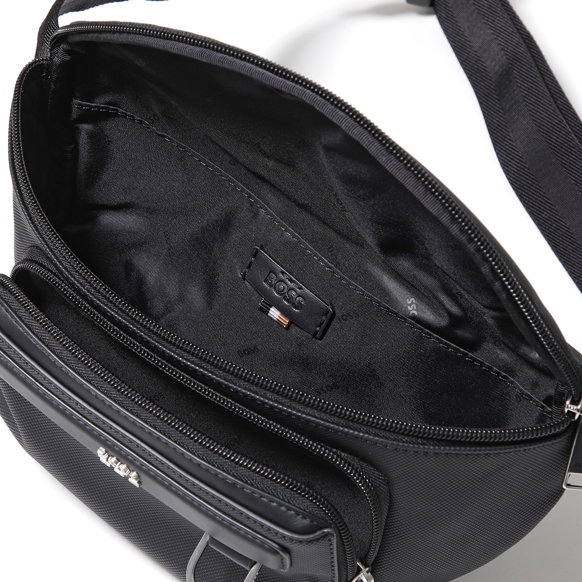 HUGO BOSS ヒューゴボス ボディバッグ Jinko_EVO_Bumbag 50548787 メンズ ベルトバッグ ウエストポーチ クロスボディ ロゴ 鞄 001 HUGO BOSS ヒューゴボス ボディバッグ Jinko_EVO_Bumbag 50548787 メンズ ベルトバッグ ウエストポーチ クロスボディ ロゴ 鞄 001