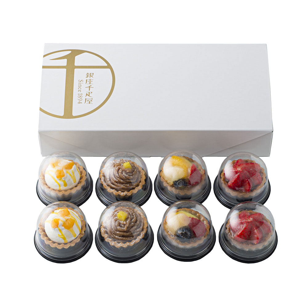 銀座プチフルーツタルト 詰め合わせ 8個 銀座プチフルーツタルト 詰め合わせ 8個