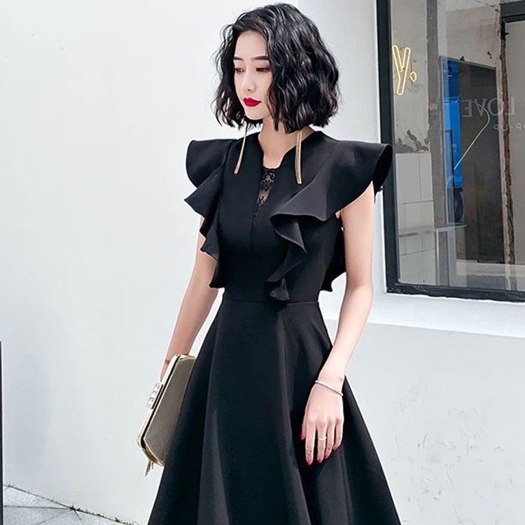 韓国ファッション パーティードレスワンピース OL正式な場合礼装 上品 成人式 演奏会 発表会 卒業式 結婚式 韓国ファッション パーティードレスワンピース OL正式な場合礼装 上品 成人式 演奏会 発表会 卒業式 結婚式