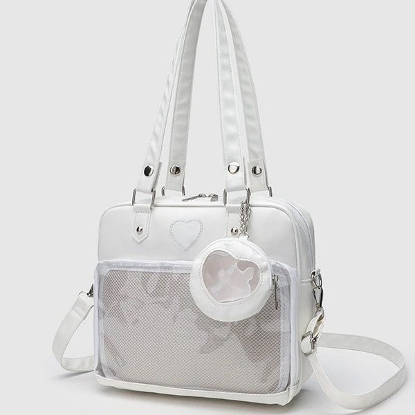 ポーチ2点セット PU革 推し活11 痛バ 【1つ買うと10個無料】【1つ買うと10個無料】新作 2wayトートバッグ 缶バッジバッグ付き ショルダーバッグ 痛バッグ ポーチ2点セット PU革 推し活11 痛バ 【1つ買うと10個無料】【1つ買うと10個無料】新作 2wayトートバッグ 缶バッジバッグ付き ショルダーバッグ 痛バッグ