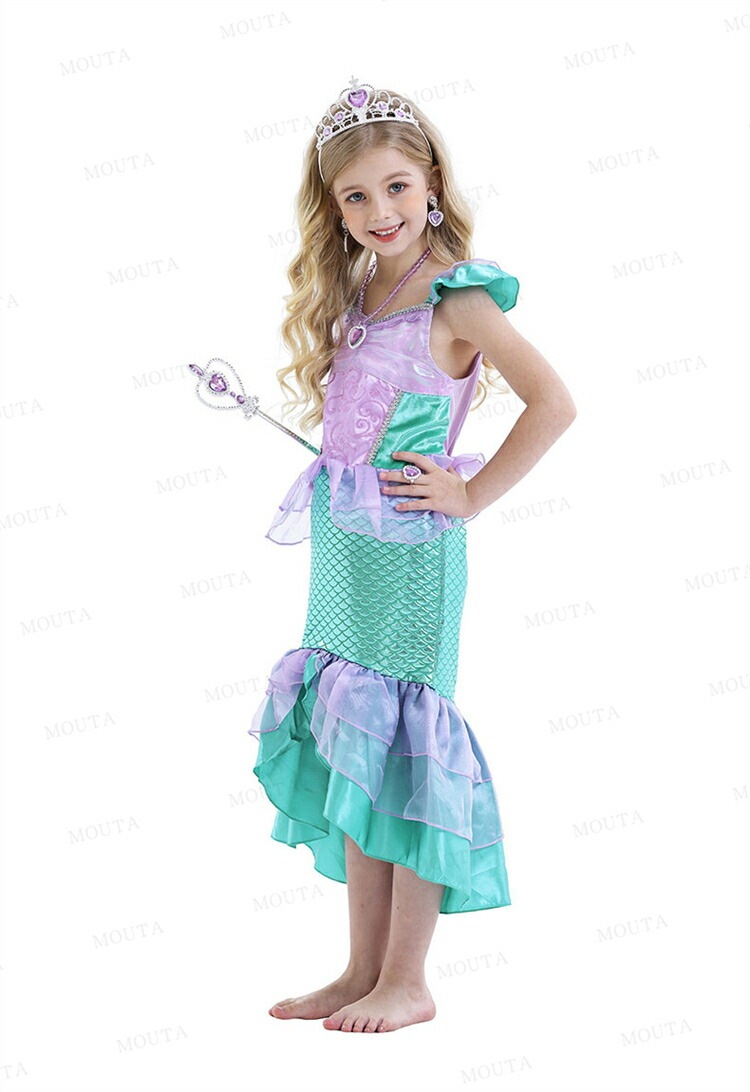 【夏セール!】ハロウィン 人魚姫 衣装 コスプレ 女の子 子供ドレス ガール マーメイド こども なりきり 子供ドレス キッズ お姫様 ハロウイン ロングドレス ハロウィンコスチューム ハロウィーン遊 【夏セール!】ハロウィン 人魚姫 衣装 コスプレ 女の子 子供ドレス ガール マーメイド こども なりきり 子供ドレス キッズ お姫様 ハロウイン ロングドレス ハロウィンコスチューム ハロウィーン遊