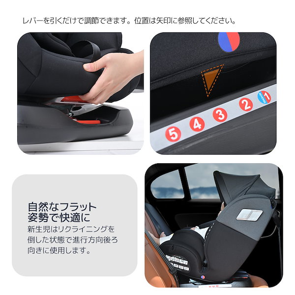 Qoo10] チャイルドシート 新生児 ISOFIX