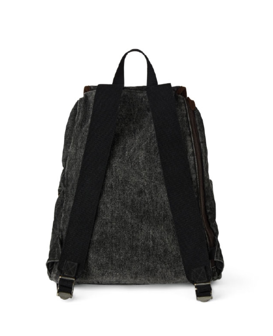 韓国 デニム バックパック[AEAE]OUT POCKET DENIM BACKPACK Qoo10 aeae OUT POCKET DENIM バック