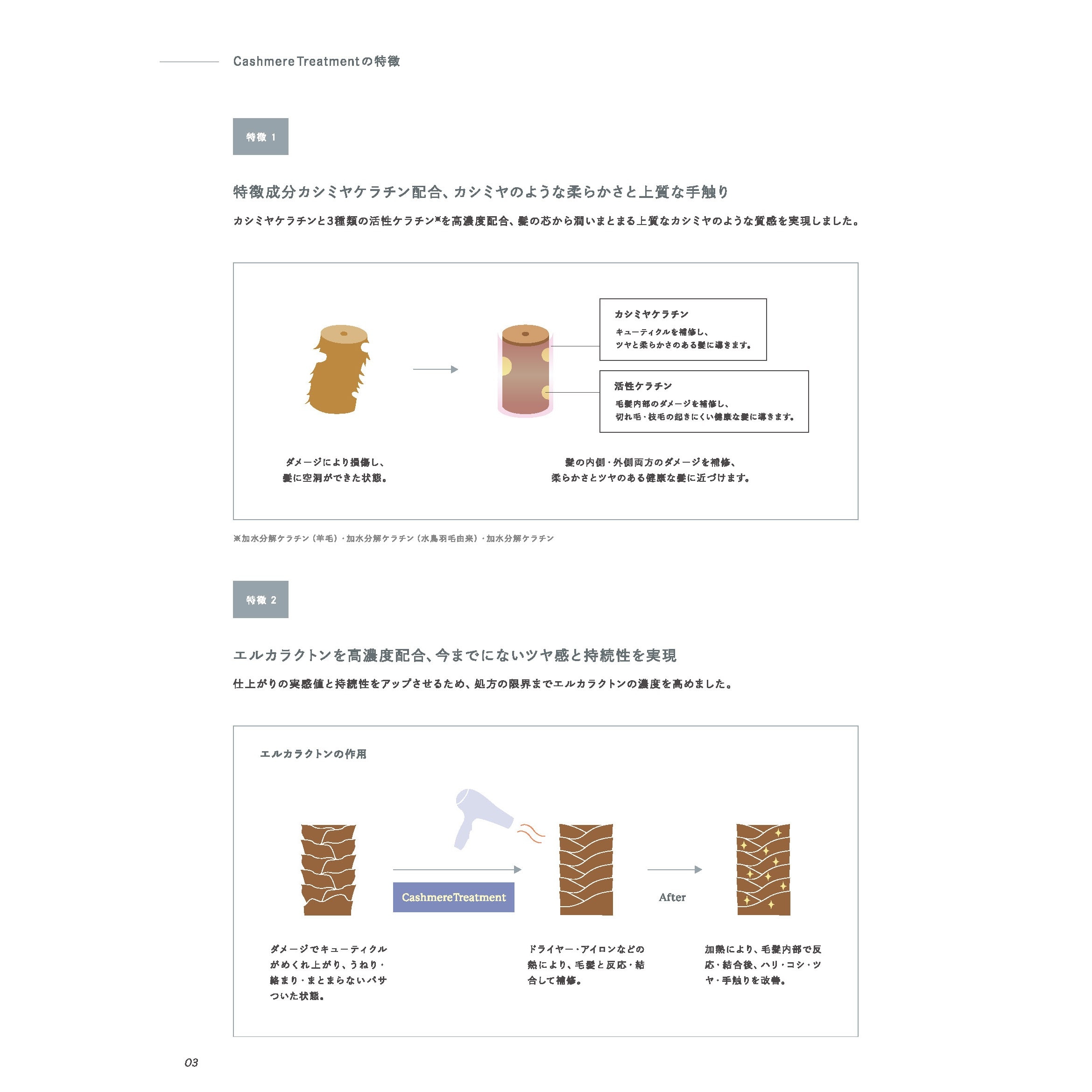 [国内正規品]カシミヤオイル 100g x 2 お得な2個セット ヘアオイル ベタつかない 高保湿　うねりシルク 上質 ツヤ感 有効成分 熱ダメージ 予防 補修 エルカラクトン
