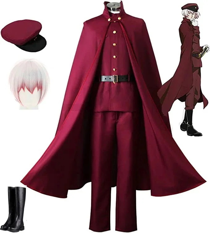 文豪ストレイドッグス 文スト コスプレ衣装 ゴーゴリ シグマ 福沢諭吉 江戸川乱歩 泉鏡花 太宰治 条野採菊 尾崎红叶 与謝野晶子 中島 敦 中原 中也 芥川龍之介 コスチューム 仮装変装制服 文豪ストレイドッグス 文スト コスプレ衣装 ゴーゴリ シグマ 福沢諭吉 江戸川乱歩 泉鏡花 太宰治 条野採菊 尾崎红叶 与謝野晶子 中島 敦 中原 中也 芥川龍之介 コスチューム 仮装変装制服
