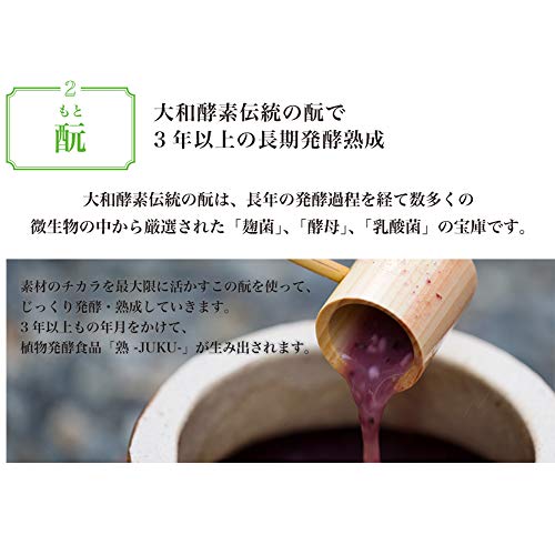 安い 【大和酵素】105種類の素材のペースト状 植物発酵食品「熟 -JUKU