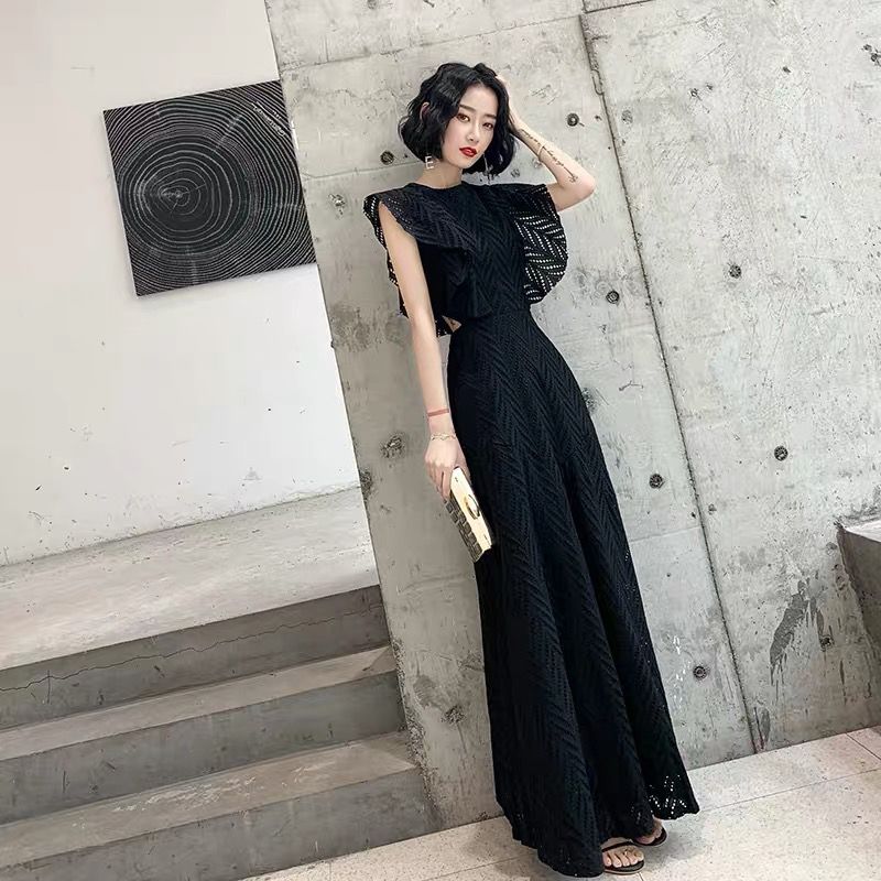 韓国ファッション パーティードレススリム見え 成人式 演奏会 発表会 卒業式 結婚式