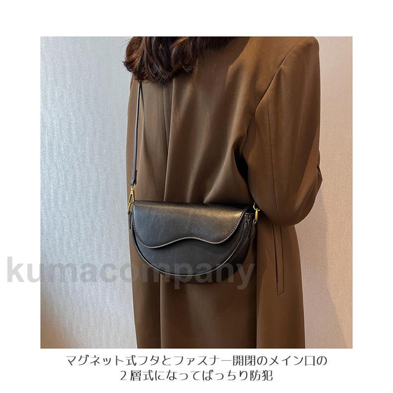 ショルダーバッグ ポシェット レディース ショルダーポシェット チェーンバッグ サブバッグ 合皮 コンパクト 軽い 肩掛け 斜め掛け 手提げ 無地