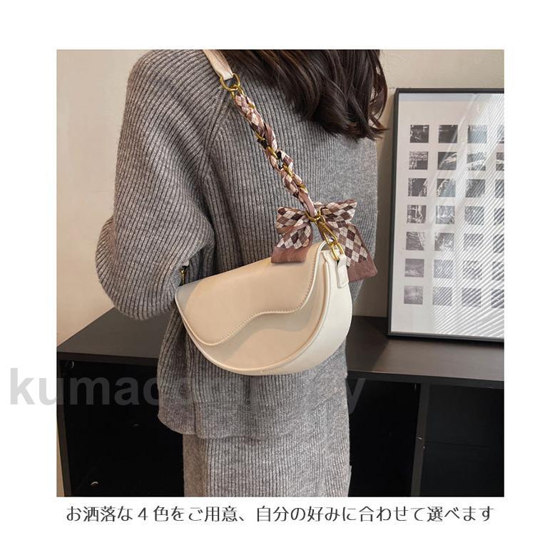 ショルダーバッグ ポシェット レディース ショルダーポシェット チェーンバッグ サブバッグ 合皮 コンパクト 軽い 肩掛け 斜め掛け 手提げ 無地