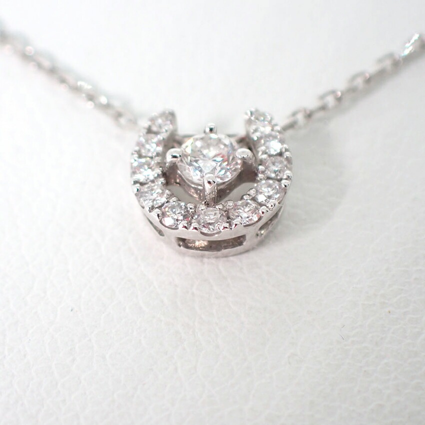 k18WGダイヤネックレス 楽天市場】K18WG 天然 テーパー ダイヤモンド ネックレス テーパー