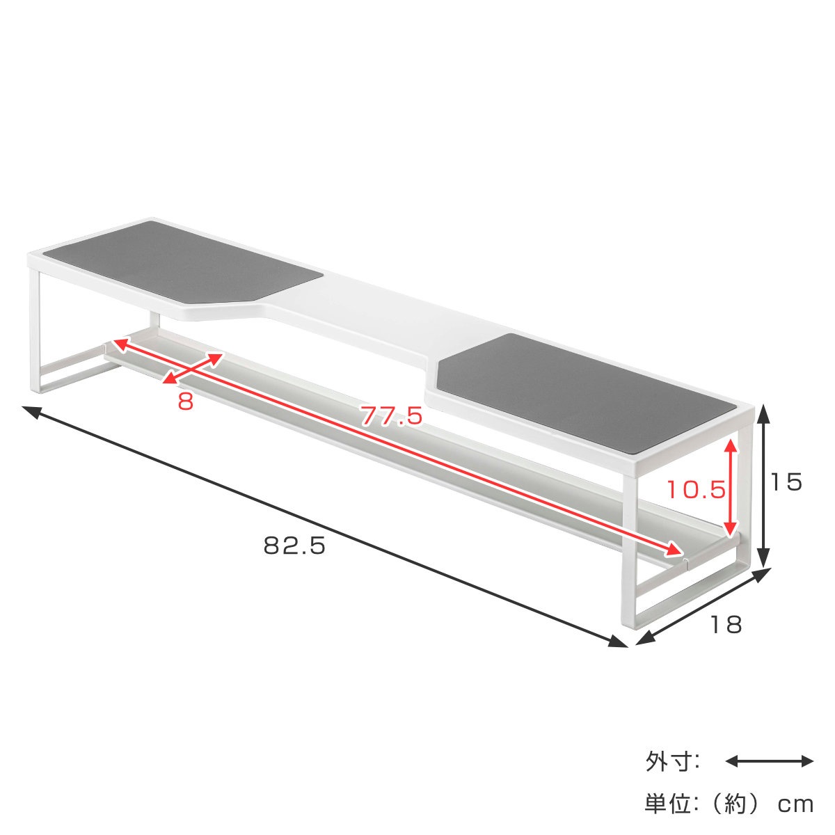 Plate コンロ奥ラック 排気口カバー付き 75cmコンロ用 プレート 山崎実業 コンロ ラック 隙間 コンロラック コンロ奥 カバー付き 75cm 収納 2段 排気口カバー コンロ周り Plate コンロ奥ラック 排気口カバー付き 75cmコンロ用 プレート 山崎実業 コンロ ラック 隙間 コンロラック コンロ奥 カバー付き 75cm 収納 2段 排気口カバー コンロ周り