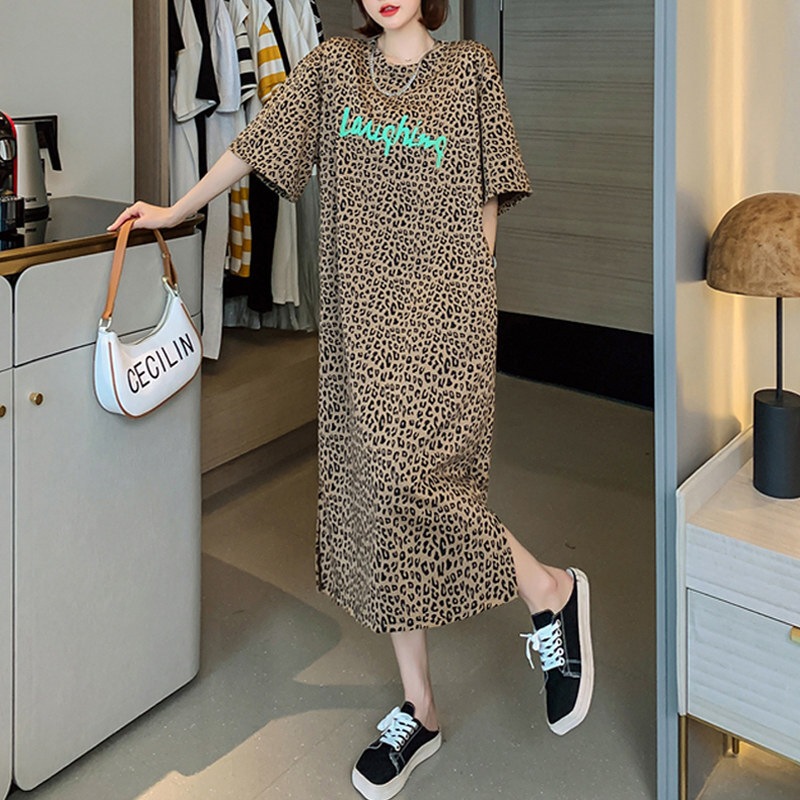 ワンピース ロング ロング丈 9分丈 アンクル丈 袖あり 5分袖 五分袖 Vネック Uネック 襟なし