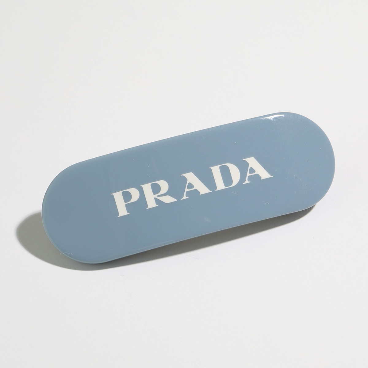 PRADA プラダ バレッタ 1IF108 2CLP レディース ヘアクリップ 髪留め プラスチック ロゴ ヘアアクセサリー F0076/CELESTE PRADA プラダ バレッタ 1IF108 2CLP レディース ヘアクリップ 髪留め プラスチック ロゴ ヘアアクセサリー F0076/CELESTE