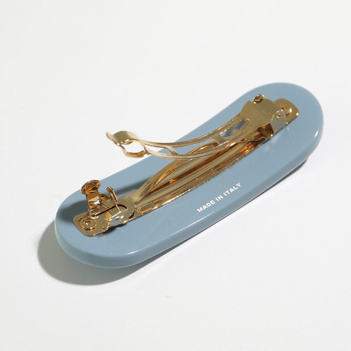 PRADA プラダ バレッタ 1IF108 2CLP レディース ヘアクリップ 髪留め プラスチック ロゴ ヘアアクセサリー F0076/CELESTE PRADA プラダ バレッタ 1IF108 2CLP レディース ヘアクリップ 髪留め プラスチック ロゴ ヘアアクセサリー F0076/CELESTE