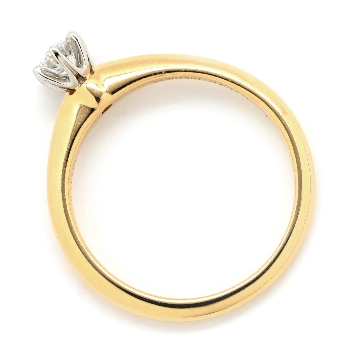 ティファニー Tiffany & Co リング 指輪 ハーモニー ダイヤリング K18YG Pt950 ダイヤモンド プラチナシルバー T&Co. 一粒 1P K18YG×Pt950 コンビ 8号 【 ティファニー Tiffany & Co リング 指輪 ハーモニー ダイヤリング K18YG Pt950 ダイヤモンド プラチナシルバー T&Co. 一粒 1P K18YG×Pt950 コンビ 8号 【