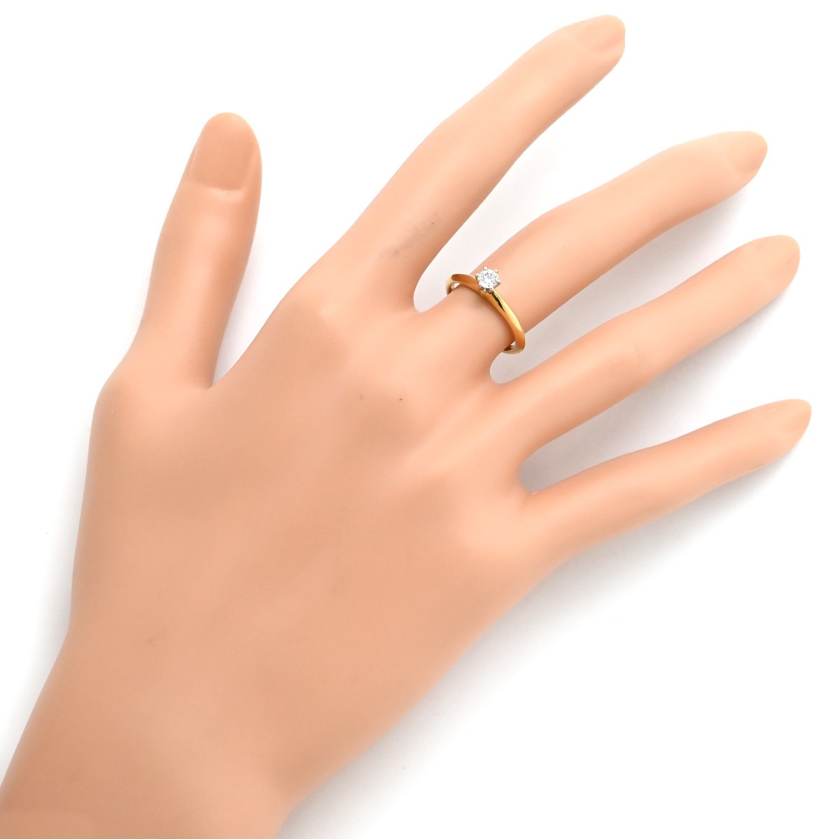 ティファニー Tiffany & Co リング 指輪 ハーモニー ダイヤリング K18YG Pt950 ダイヤモンド プラチナシルバー T&Co. 一粒 1P K18YG×Pt950 コンビ 8号 【 ティファニー Tiffany & Co リング 指輪 ハーモニー ダイヤリング K18YG Pt950 ダイヤモンド プラチナシルバー T&Co. 一粒 1P K18YG×Pt950 コンビ 8号 【