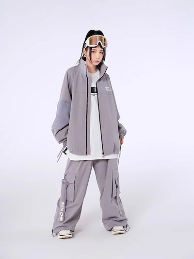 Qoo10] スノーボードウェア 上下セット レディー : アウトドア