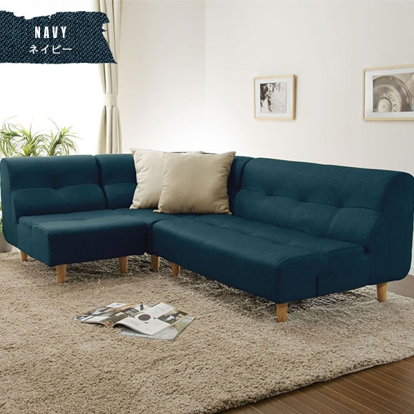 ダイニングソファー [1人掛け ブラウン/ナチュラル脚] ファブリック生地