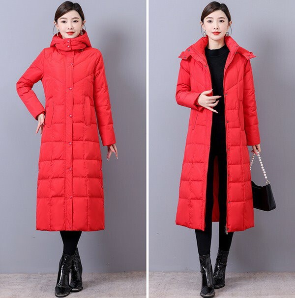 Qoo10] ダウンコート ベンチコート レディース