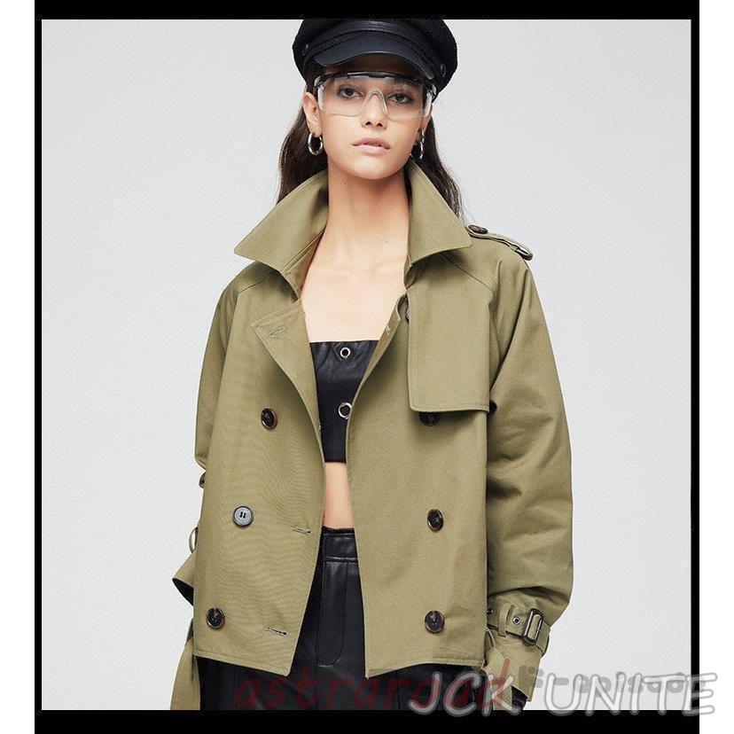 レディース トレンチ コート アウター ロング シンプル きれいめ おしゃれ カジュアル 大人 女性 秋 冬 ゆったり 大きい サイズ ブラウン ブラック S M L