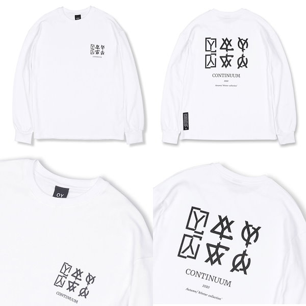 OY CRACK TRIPLE LOGO SLEEVE T 2020AW - Tシャツ