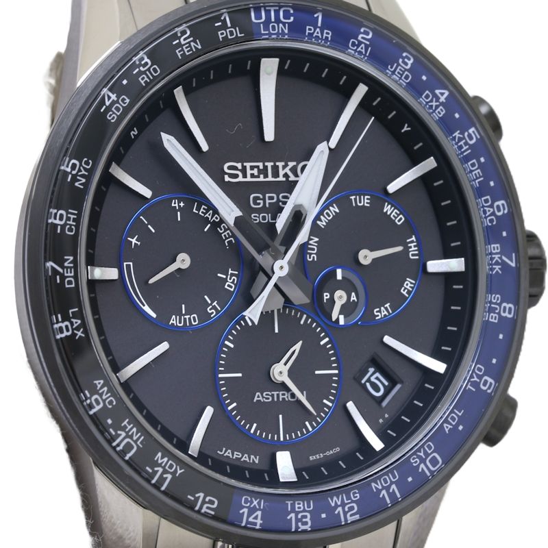 セイコー アストロン SBXC009 5X53-0AD0 ソーラーGPS衛星電波修正 箱・保証書付
