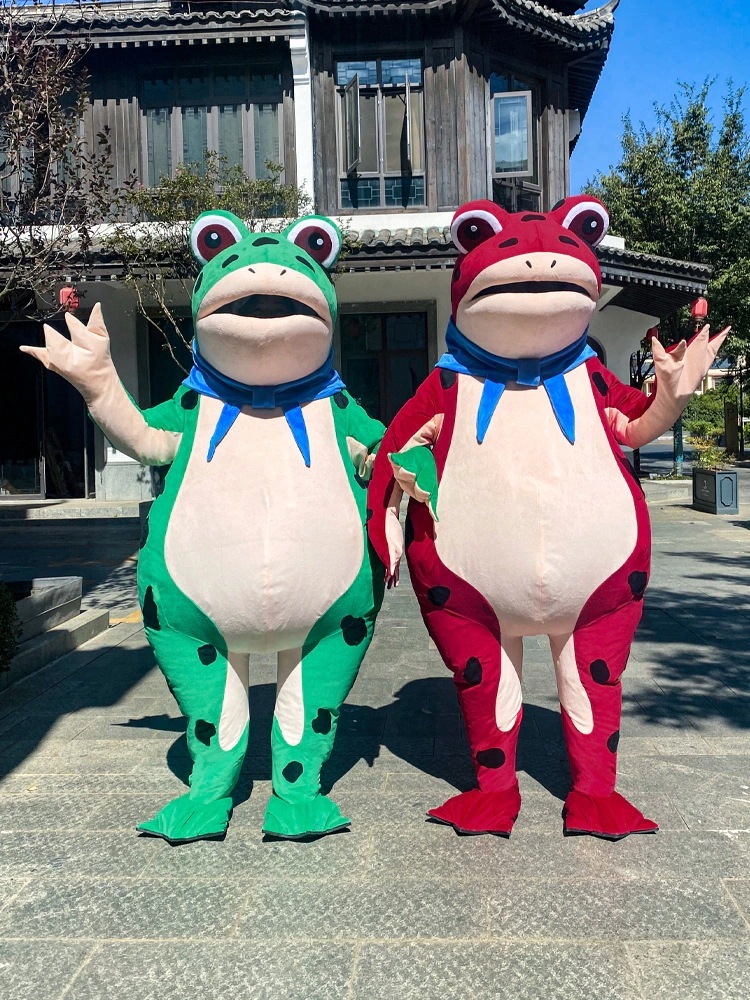 カエル 蛙 コスプレ 衣装 カエル衣装 スマホ対応 グリーン レッド 人形 着ぐるみ かわいい カートン 膨れる インフレータブル イベント コスム パフォーマンス ガマ ヒキガエル カエル 蛙 コスプレ 衣装 カエル衣装 スマホ対応 グリーン レッド 人形 着ぐるみ かわいい カートン 膨れる インフレータブル イベント コスム パフォーマンス ガマ ヒキガエル