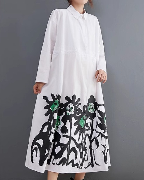 レディース ワンピース プルオーバー シャツワンピ ロング 長袖 襟付き ポロカラー フェミニン 大人可愛い カジュアル おしゃれ かっこいい レトロ ラフ ガーリー ルーズ 個性的 存在感 レディース ワンピース プルオーバー シャツワンピ ロング 長袖 襟付き ポロカラー フェミニン 大人可愛い カジュアル おしゃれ かっこいい レトロ ラフ ガーリー ルーズ 個性的 存在感